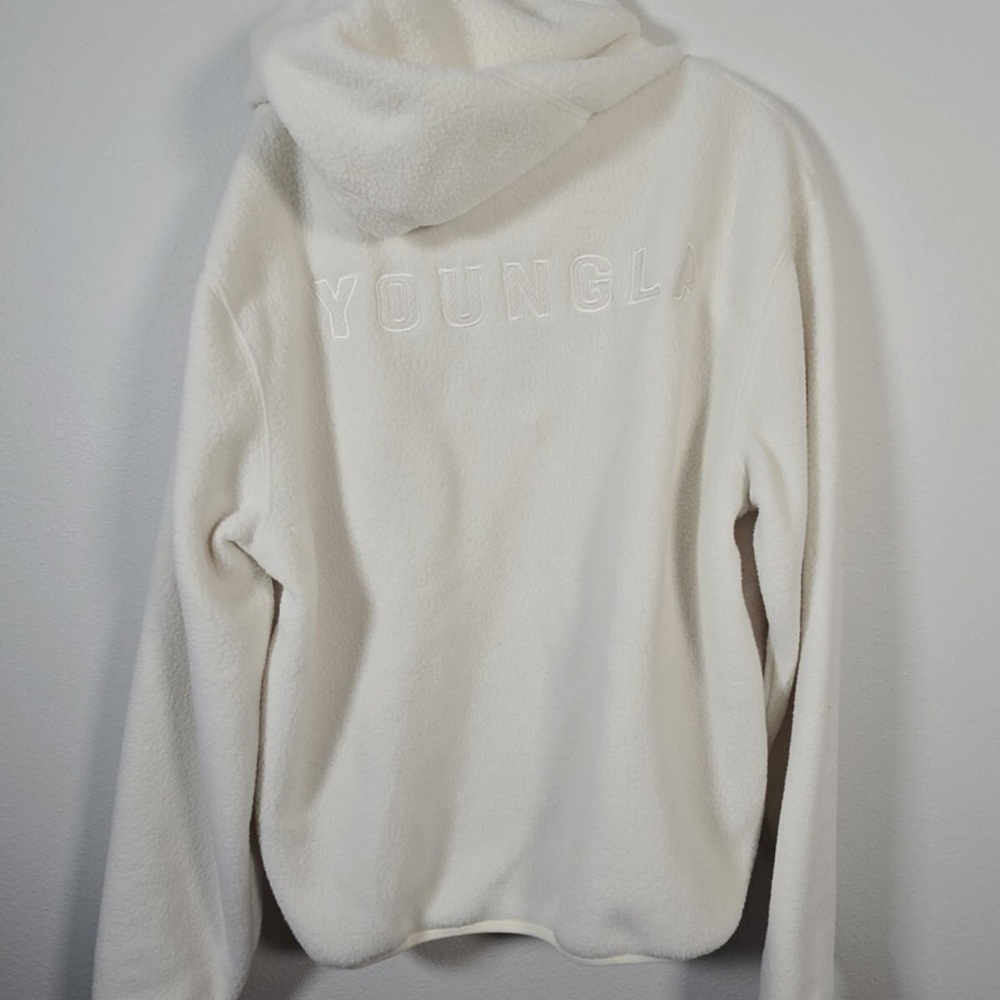 YoungLA Cream Fleece Hoodie